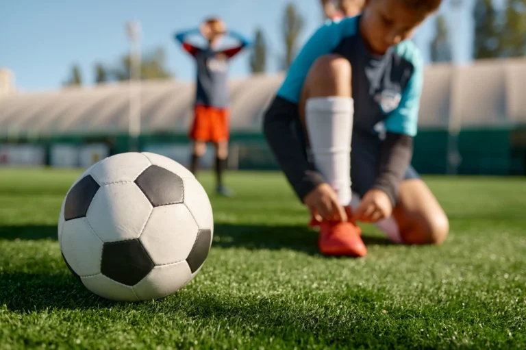 Kinderen sporten weer na de zomervakantie